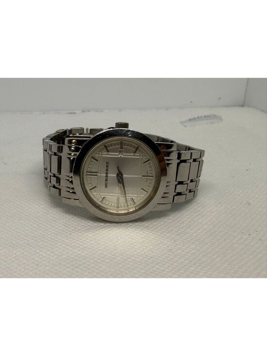 Burberry Heritage BU1351 Women\'s 28mm Swiss Quartz Check Dial Sapphire Watch main image 13